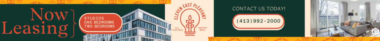 Now Leasing - Eleven East Pleasant, Amherst MA