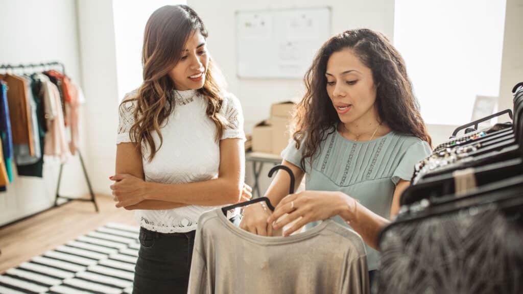 Business women planning their new product launching.