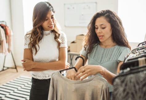 Business women planning their new product launching.