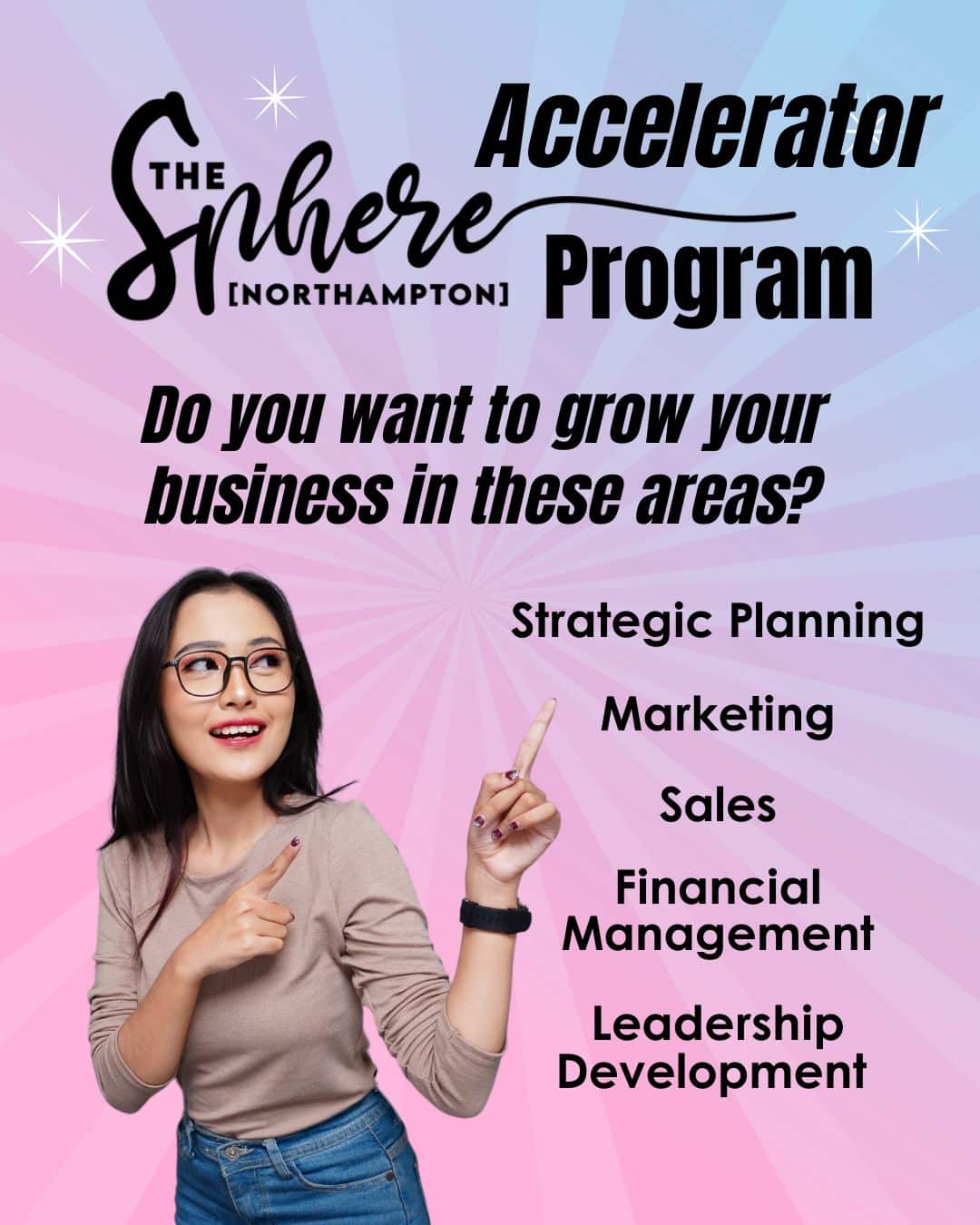 The Sphere Accelerator Program Flyer