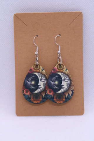 Moon and Sun Earrings Moon and Sun -Earrings