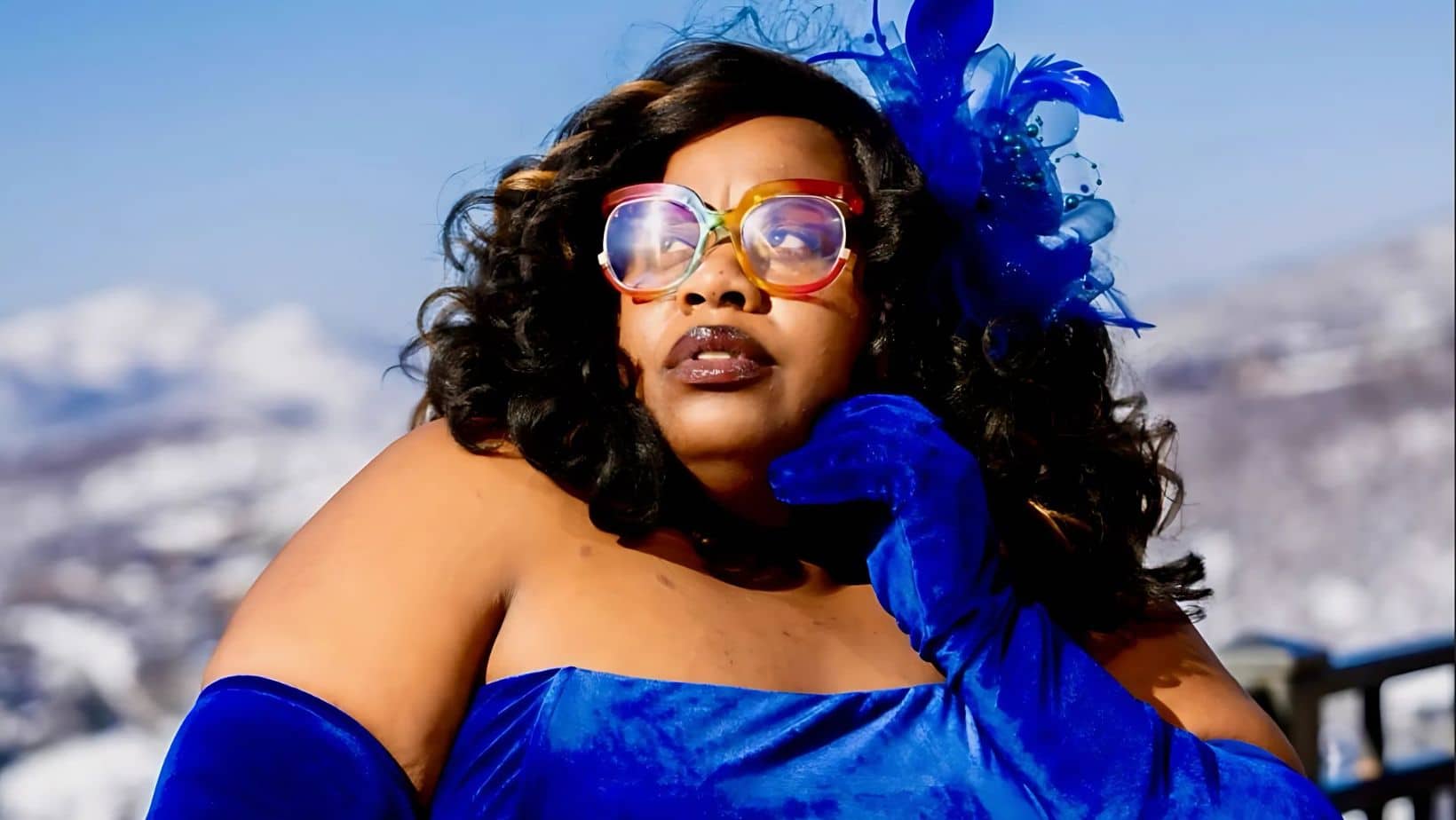 Tiffany Allecia - Looking to the future in blue