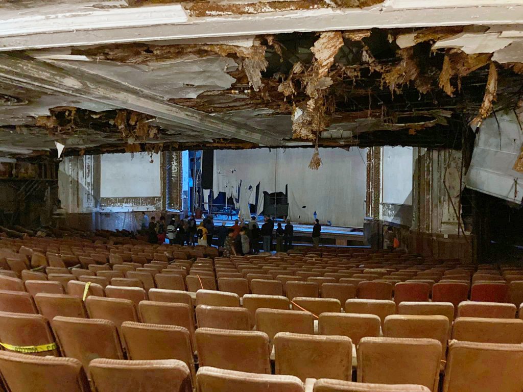 Inside the MIFA Victory Theatre.